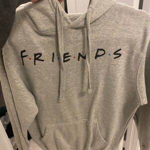 Gray Friends Hoodie